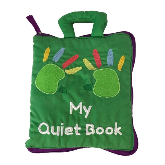 Marsebia Other - Toddler Quiet Book Car Activity Soft Interactive Vocabulary Fine Motor Fastener